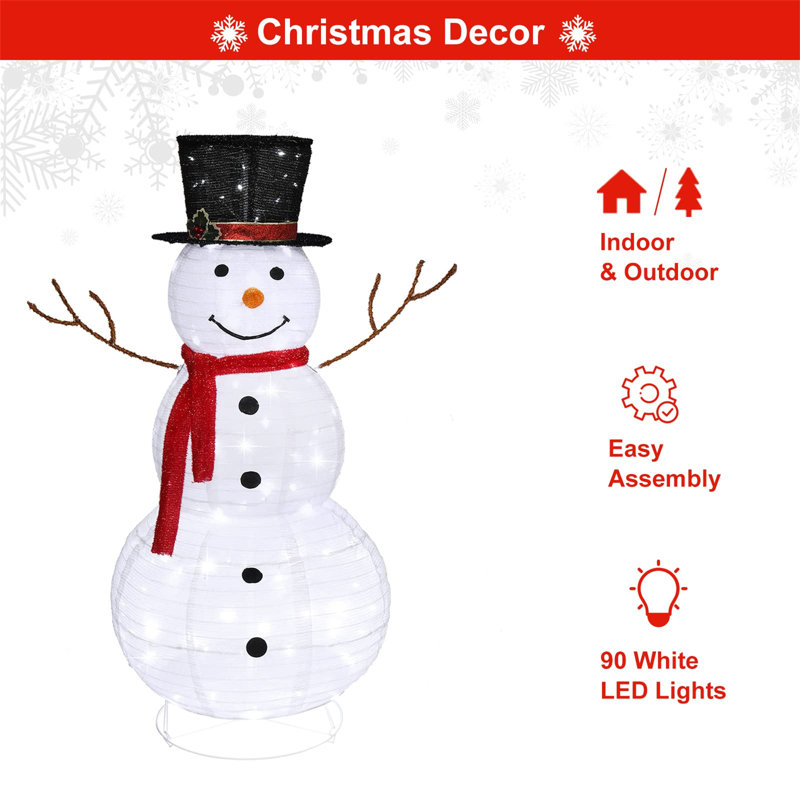 Darby Home Co Snowman Outdoor Christmas Decorations Wayfair Snowman Outdoor Christmas Decorations 